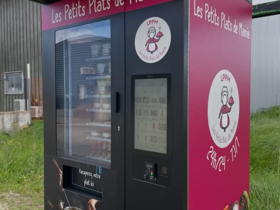 Distributeur de petits plats faits maison